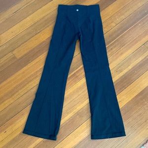 Lululemon black flare leggings